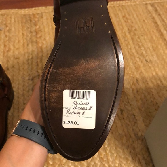 Frye Melissa Harness II Boots in Redwood - Picture 9 of 10